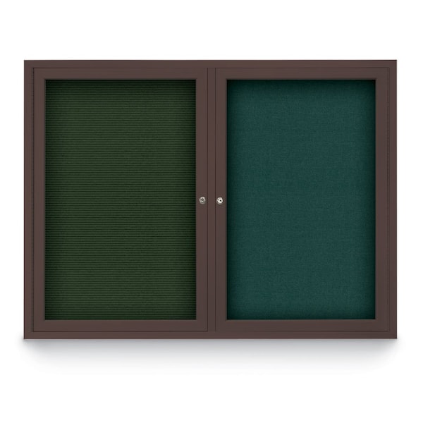 Corkboard, Buff/ Blck, 24" x 36"